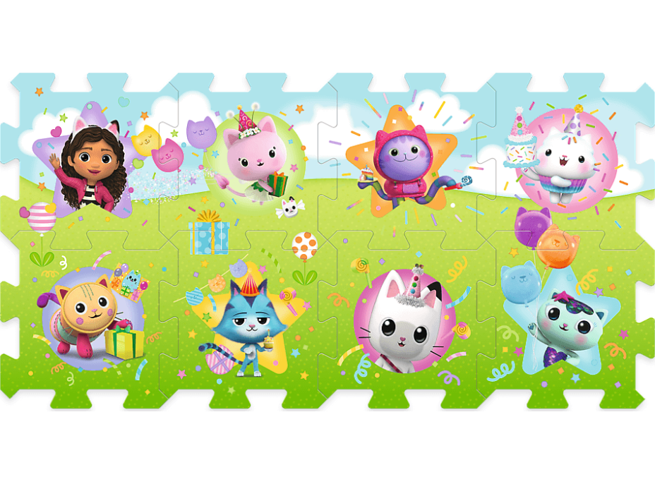 TREFL Penové puzzle Gábinin kúzelný domček