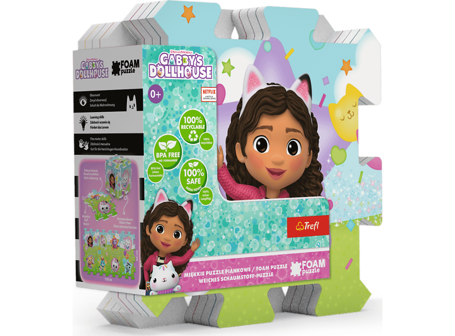 TREFL Penové puzzle Gábinin kúzelný domček