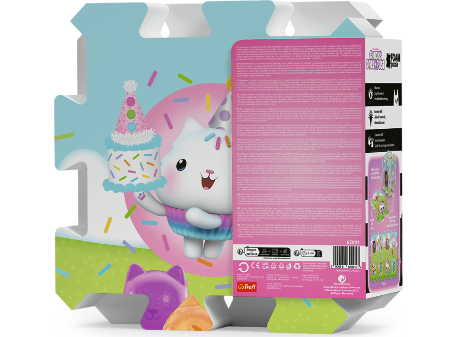 TREFL Penové puzzle Gábinin kúzelný domček