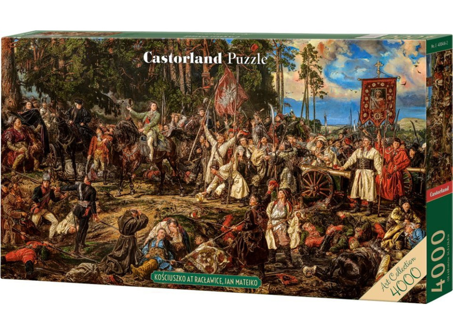 CASTORLAND Puzzle Art Collection: Kościuszkovo povstanie 4000 dielikov