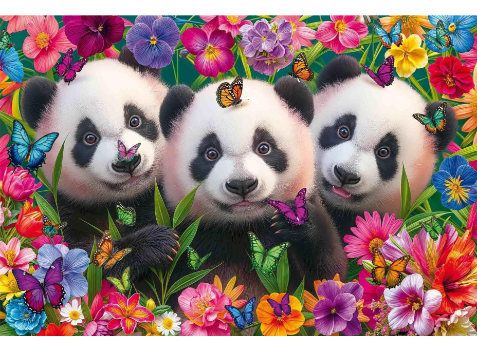 SCHMIDT Puzzle Pandí trio 200 dielikov