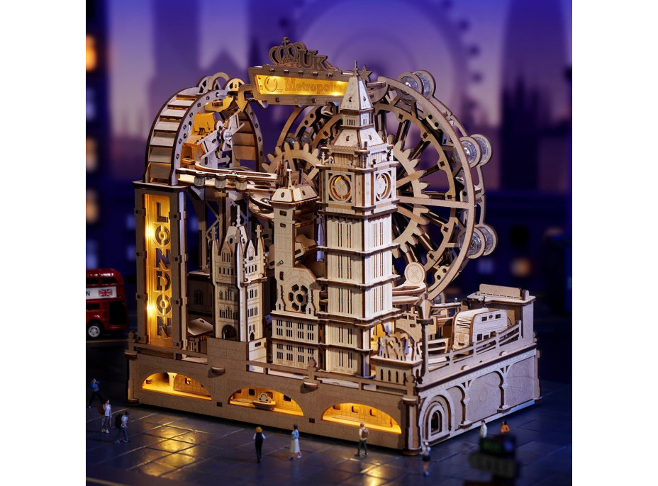 ROBOTIME Roker 3D drevené puzzle Londýn 431 dielikov