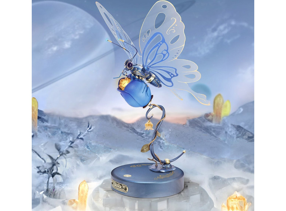 ROBOTIME Roker 3D puzzle Motýľ modrý 79 dielikov