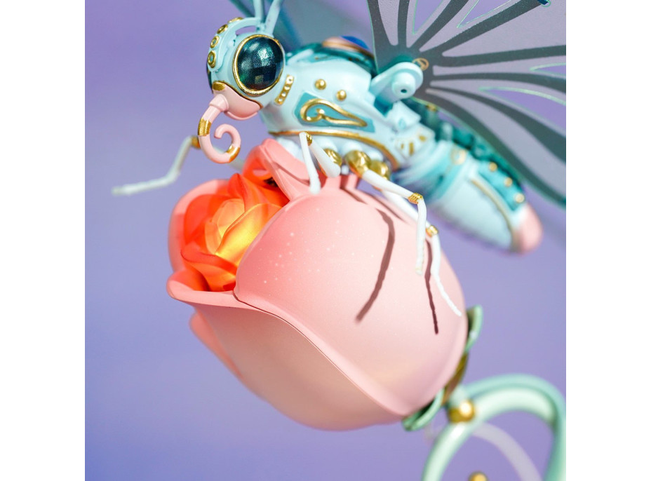 ROBOTIME Roker 3D puzzle Motýľ ružový 79 dielikov