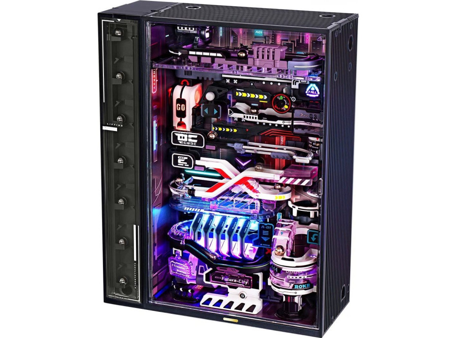 ROBOTIME Roker 3D puzzle s dráhou: Mesto budúcnosti 140 dielikov