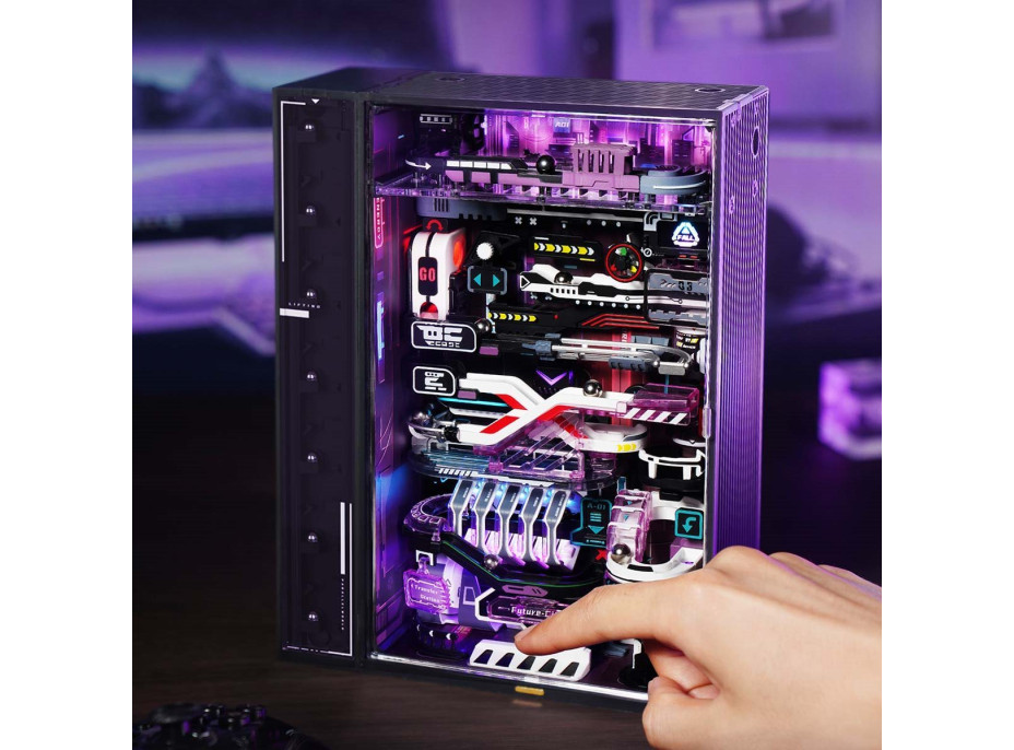 ROBOTIME Roker 3D puzzle s dráhou: Mesto budúcnosti 140 dielikov