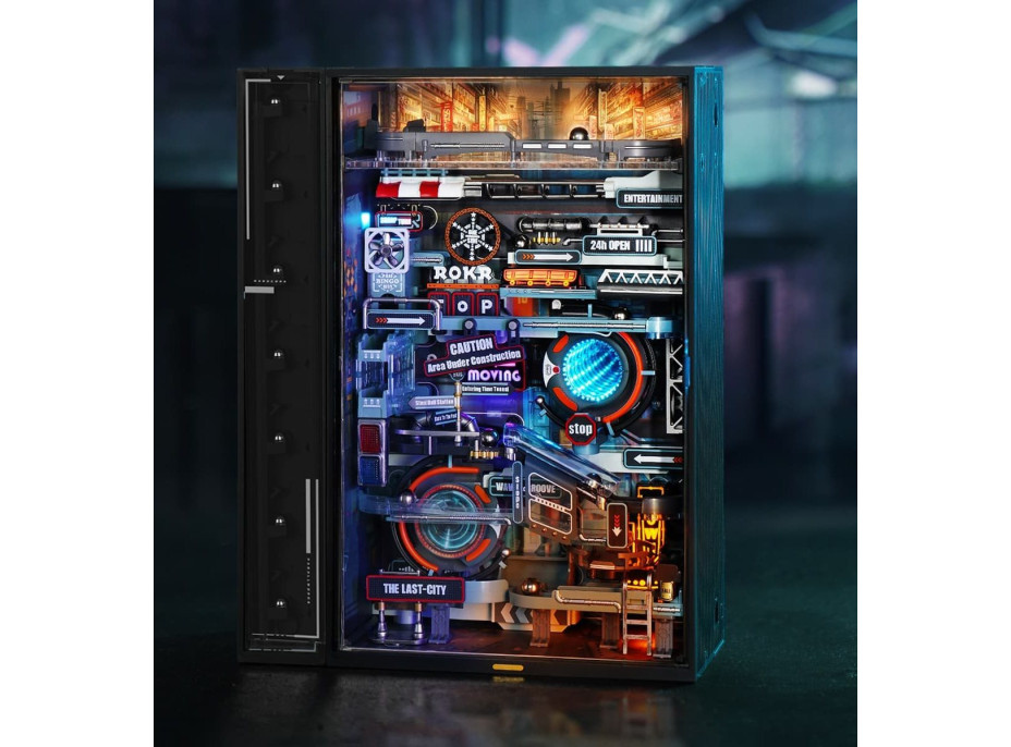 ROBOTIME Roker 3D puzzle s dráhou: Posledné mesto 130 dielikov