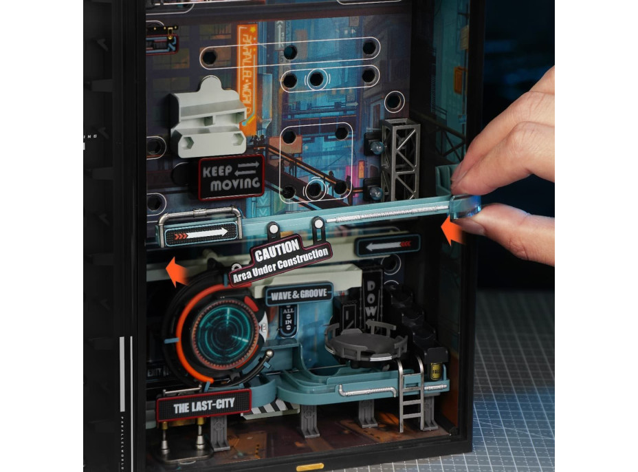 ROBOTIME Roker 3D puzzle s dráhou: Posledné mesto 130 dielikov