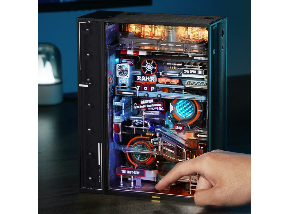 ROBOTIME Roker 3D puzzle s dráhou: Posledné mesto 130 dielikov