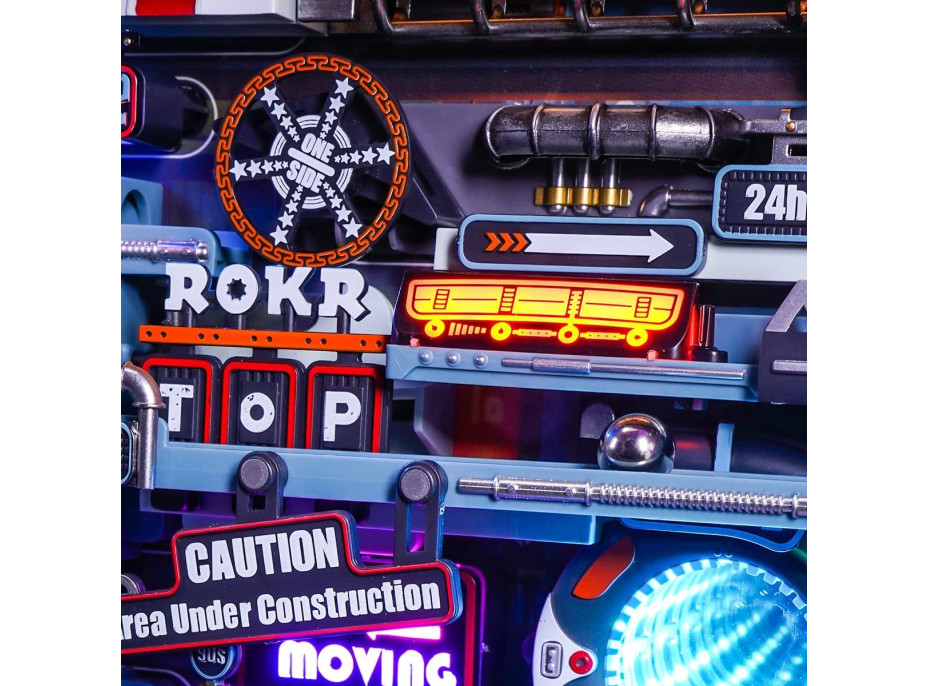 ROBOTIME Roker 3D puzzle s dráhou: Posledné mesto 130 dielikov