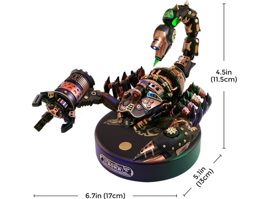 ROBOTIME Roker 3D puzzle Veleštír cisársky 123 dielikov