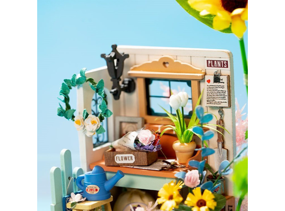 ROBOTIME Rolife DIY House: Záhradka snov na terase 72 dielikov