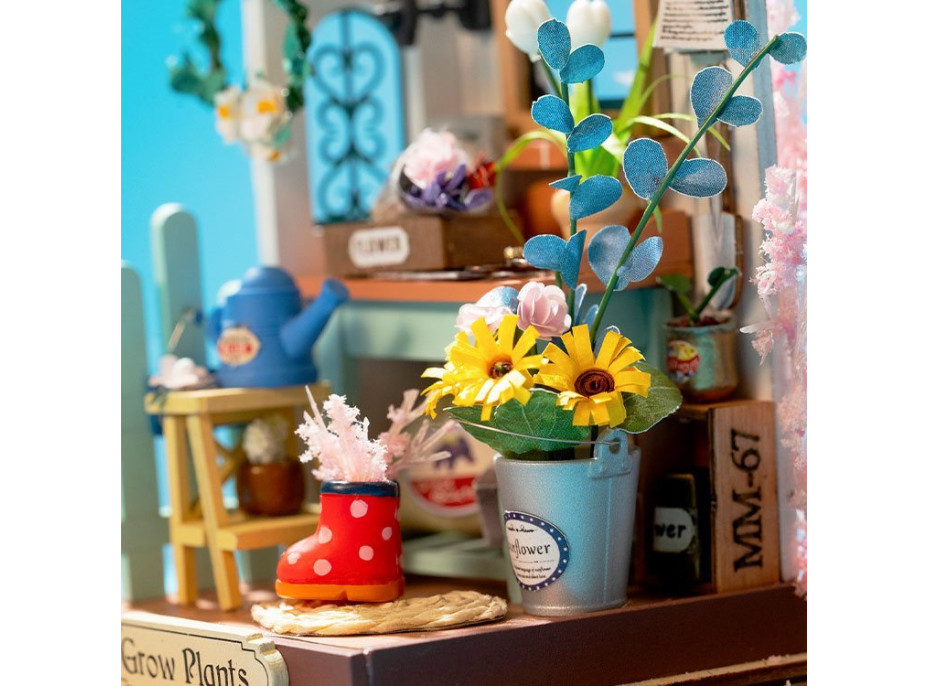 ROBOTIME Rolife DIY House: Záhradka snov na terase 72 dielikov