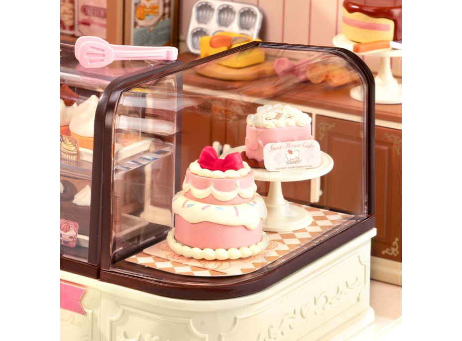 ROBOTIME Rolife DIY House: Cukráreň s LED osvetlením 115 dielikov