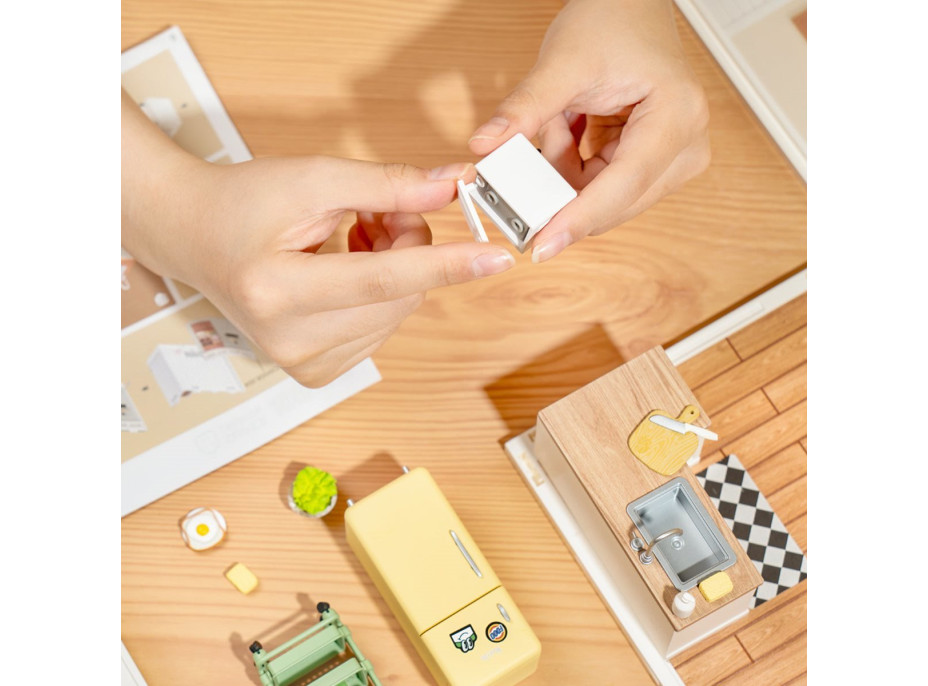 ROBOTIME Rolife DIY House: Kuchyňa s LED osvetlením 152 dielikov