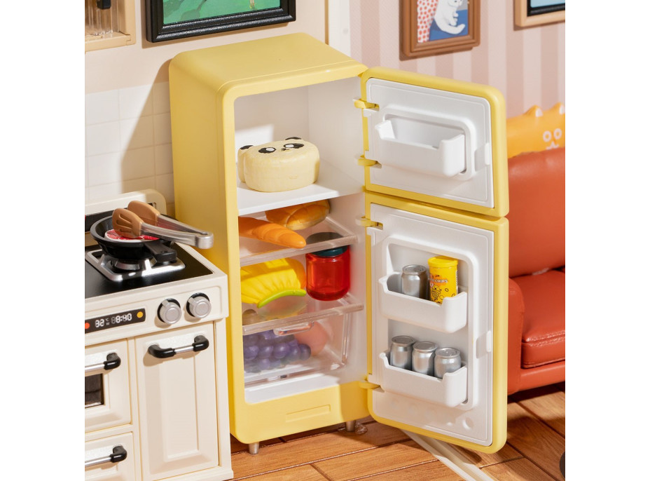 ROBOTIME Rolife DIY House: Kuchyňa s LED osvetlením 152 dielikov