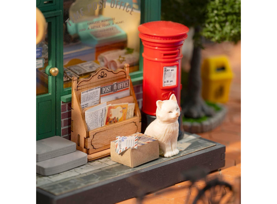 ROBOTIME Rolife DIY House: Pošta 54 dielikov