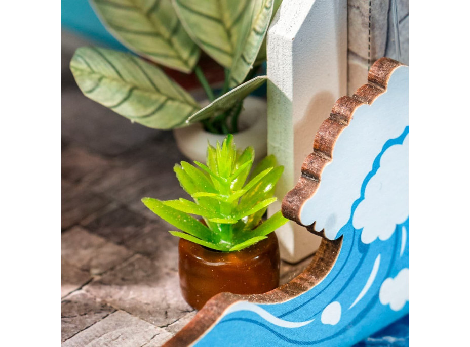 ROBOTIME Rolife DIY House: Reštaurácia Sea Holiday 68 dielikov