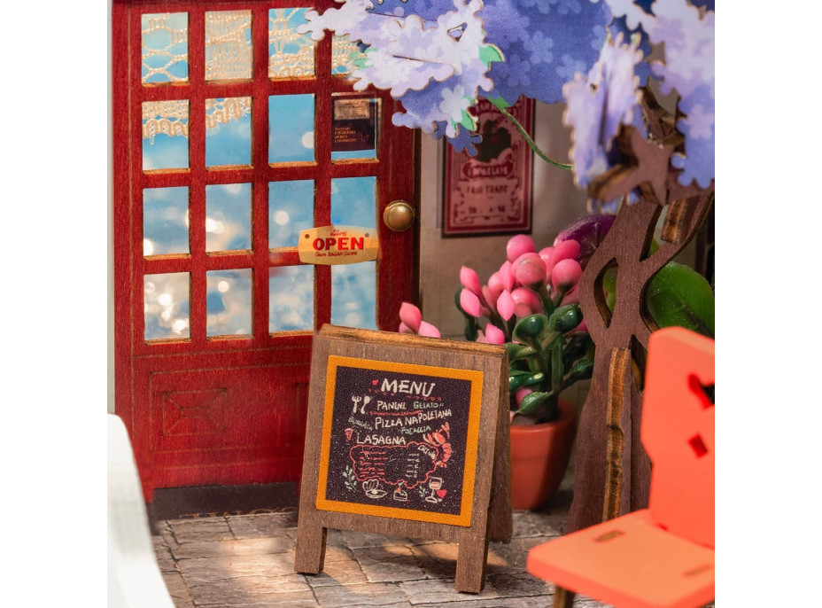 ROBOTIME Rolife DIY House: Reštaurácia Sea Holiday 68 dielikov