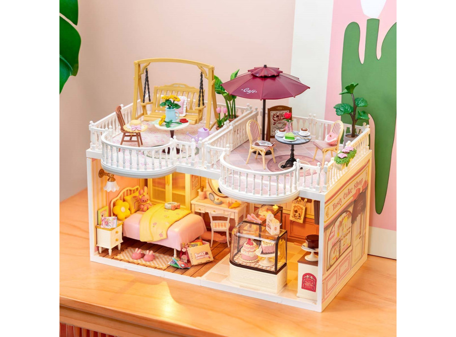 ROBOTIME Rolife DIY House: Terasa Chic Café 76 dielikov