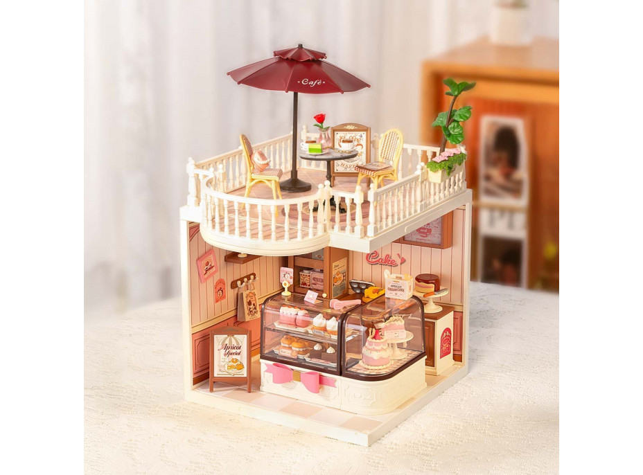 ROBOTIME Rolife DIY House: Terasa Chic Café 76 dielikov