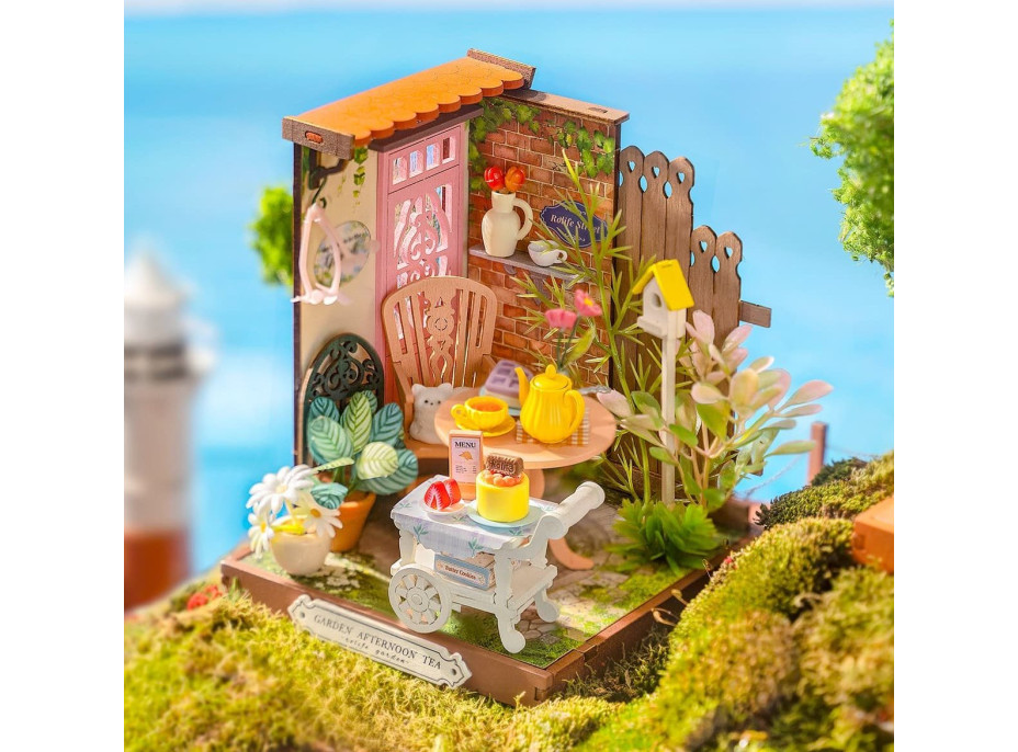 ROBOTIME Rolife DIY House: Čajový kútik 76 dielikov