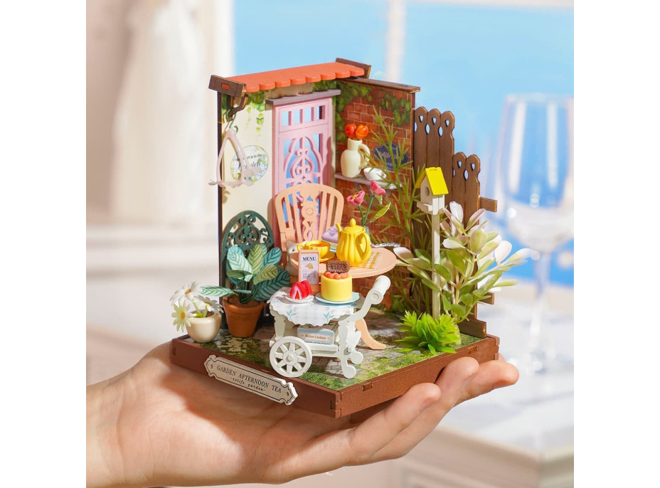 ROBOTIME Rolife DIY House: Čajový kútik 76 dielikov