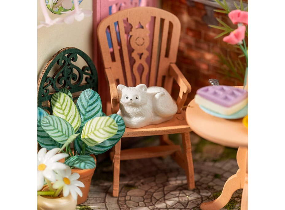 ROBOTIME Rolife DIY House: Čajový kútik 76 dielikov