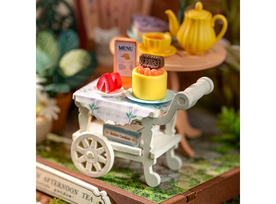 ROBOTIME Rolife DIY House: Čajový kútik 76 dielikov