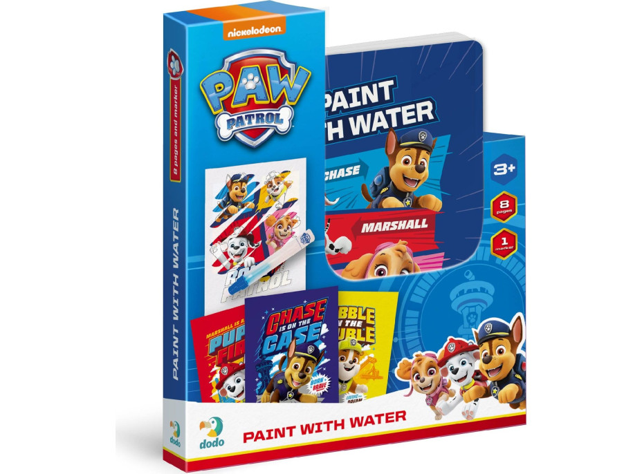 DODO Vodné maľovanie Tlapková patrola