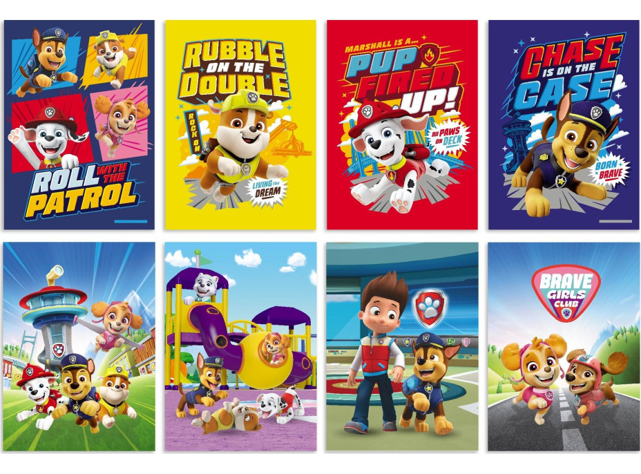 DODO Vodné maľovanie Tlapková patrola