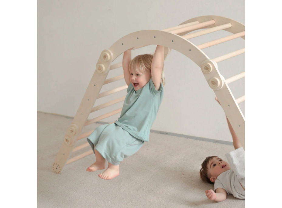 BusyKids Veľká skladacia lezecká zostava nelakovaná