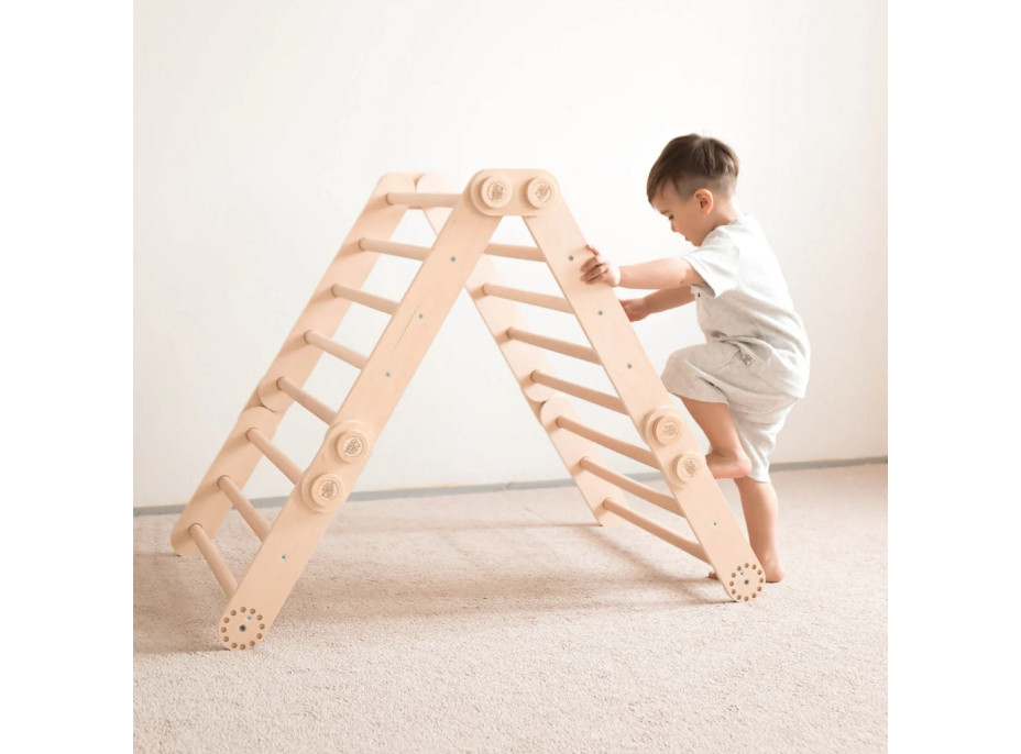 BusyKids Veľká skladacia lezecká zostava nelakovaná
