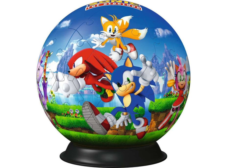 RAVENSBURGER 3D Puzzleball Sonic 72 dielikov