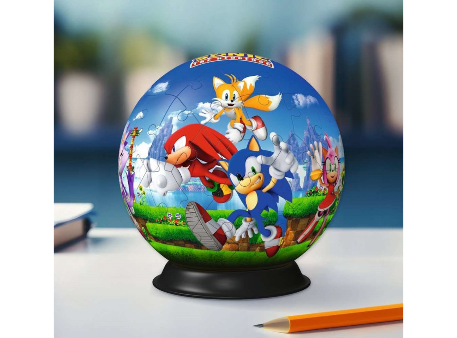 RAVENSBURGER 3D Puzzleball Sonic 72 dielikov