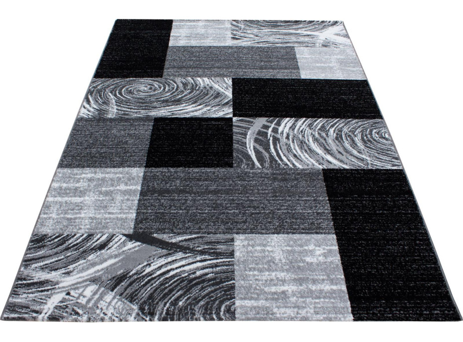 Kusový koberec Parma 9220 black, 120x170 cm