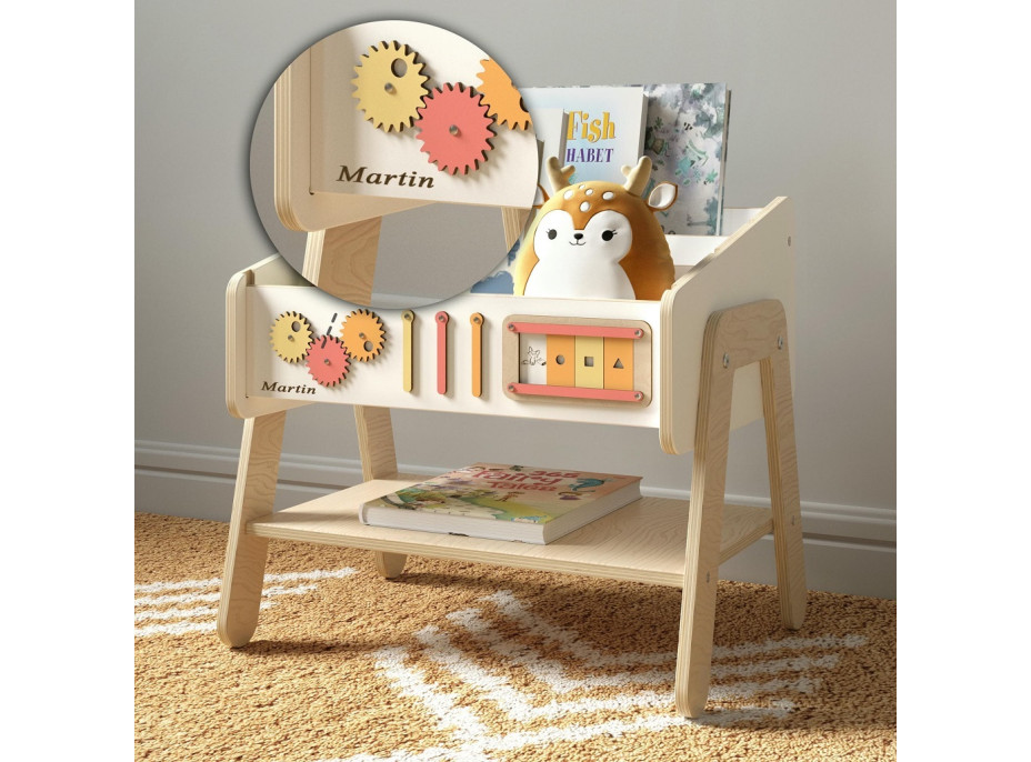 BusyKids Police na knihy/sedadlo LILU