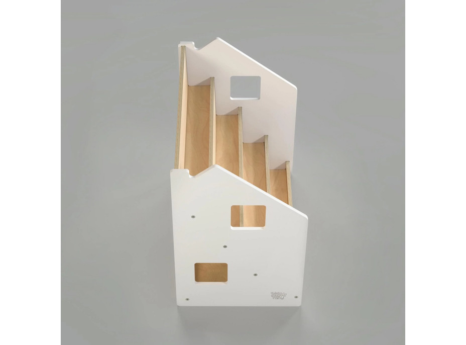 BusyKids Stojan na knihy biely