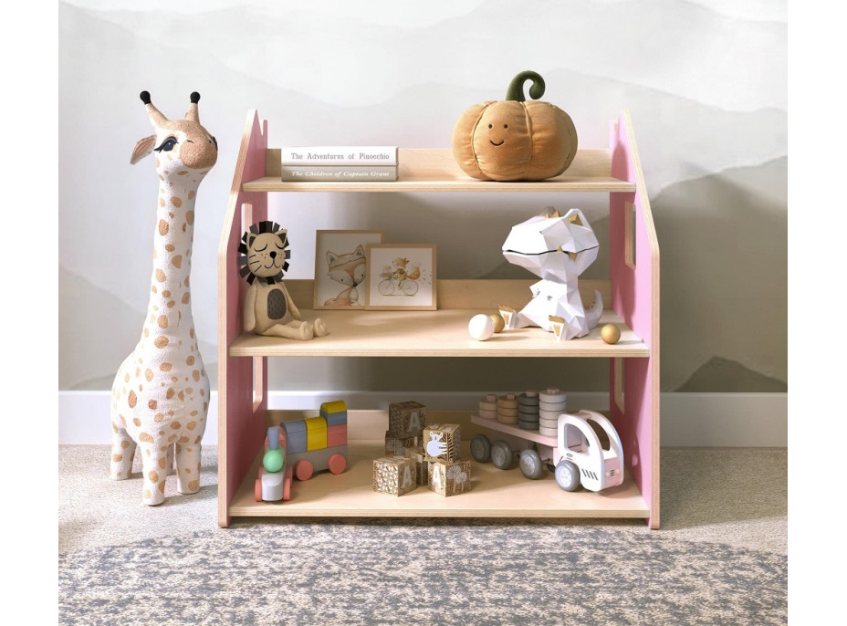 BusyKids Police na hračky ružová