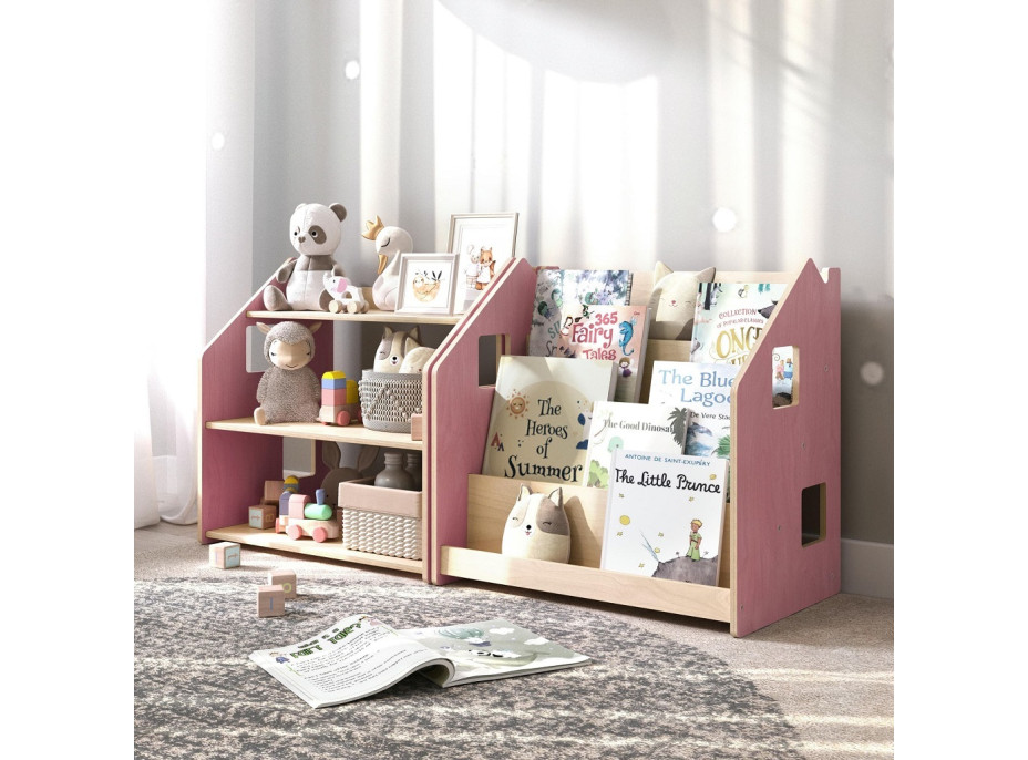 BusyKids Police na hračky ružová