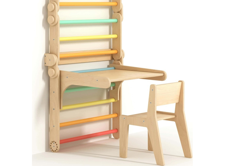 BusyKids Drevená odnímateľná doska pre rebriny