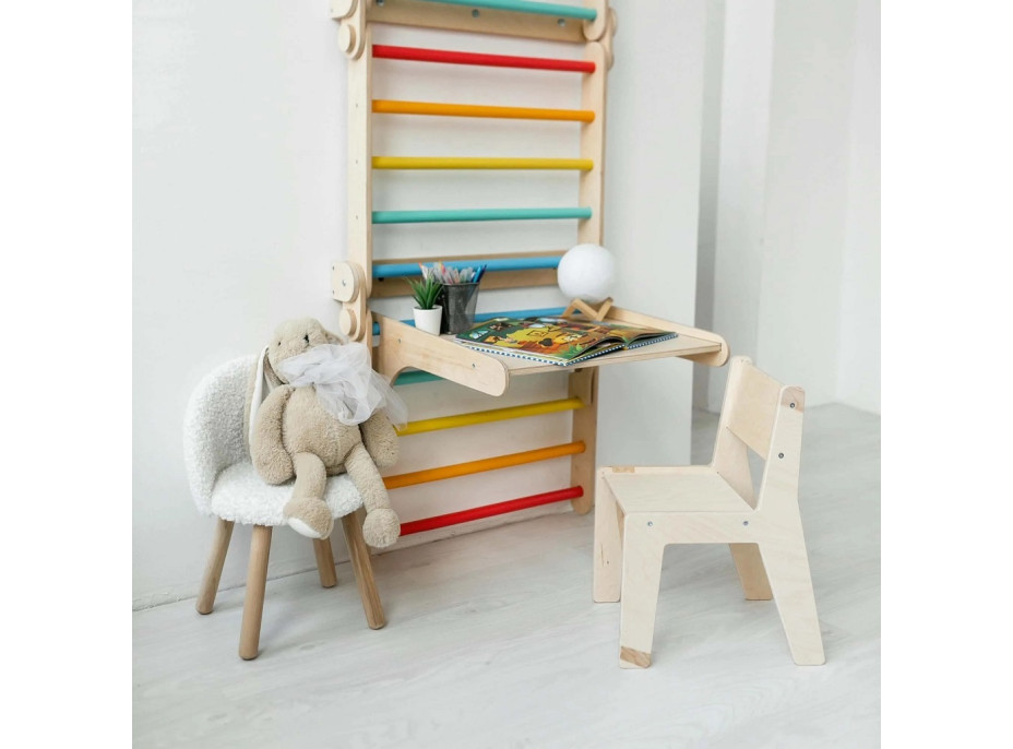 BusyKids Drevená odnímateľná doska pre rebriny