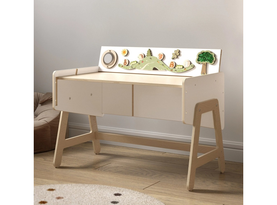 BusyKids Police na hračky/stôl LILU