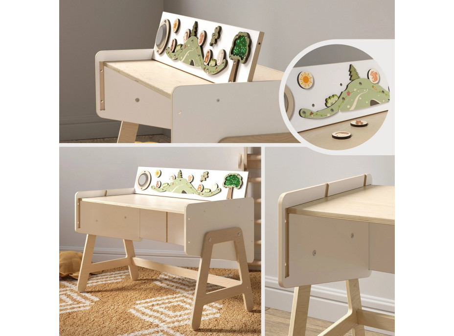 BusyKids Police na hračky/stôl LILU