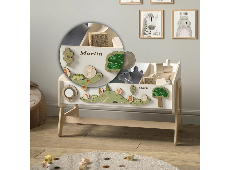 BusyKids Police na hračky/stôl LILU