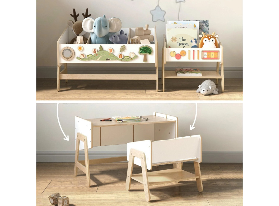 BusyKids Police na hračky/stôl LILU