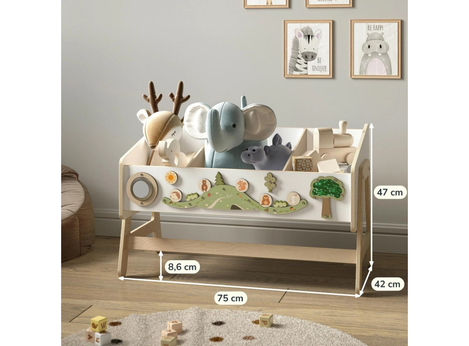 BusyKids Police na hračky/stôl LILU