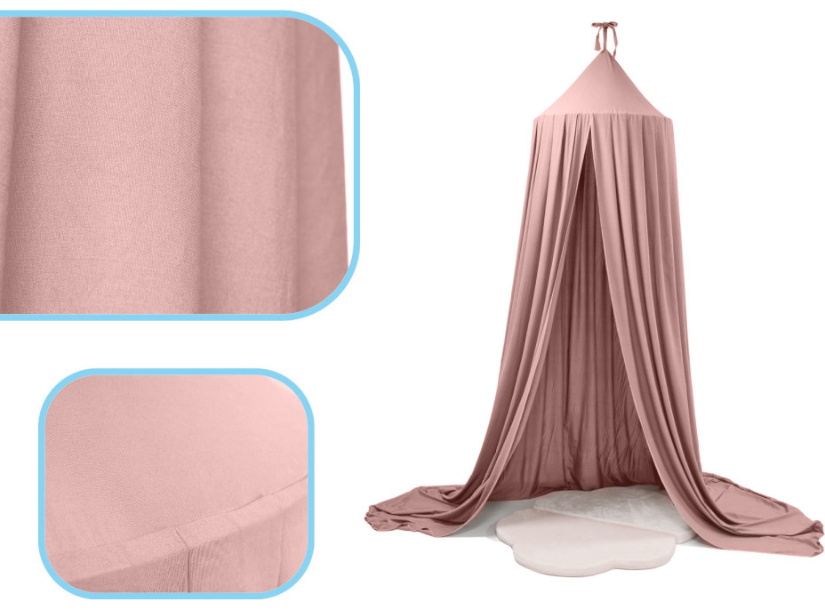 Baldachýn do detskej izby - ružový