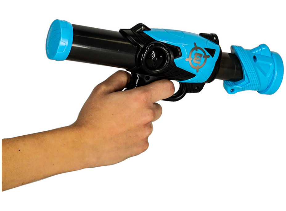 Arkádová hra - Hladný robot - set 2 pištole + lopty