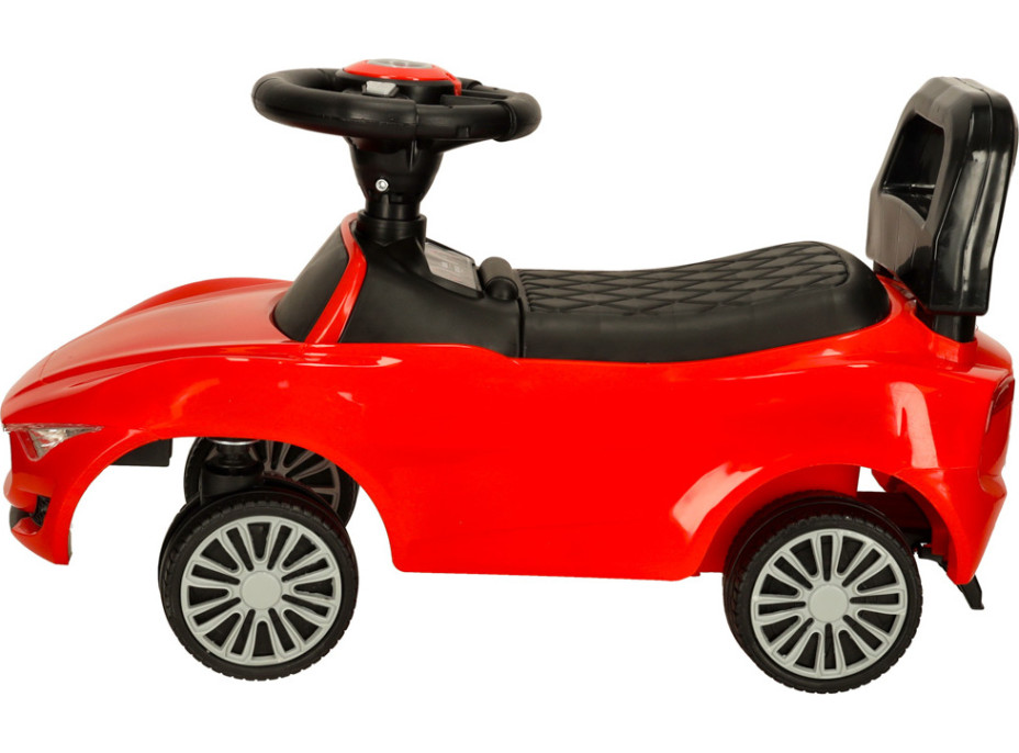 Odrážadlo so zvukom a svetlami - Autíčko - červené